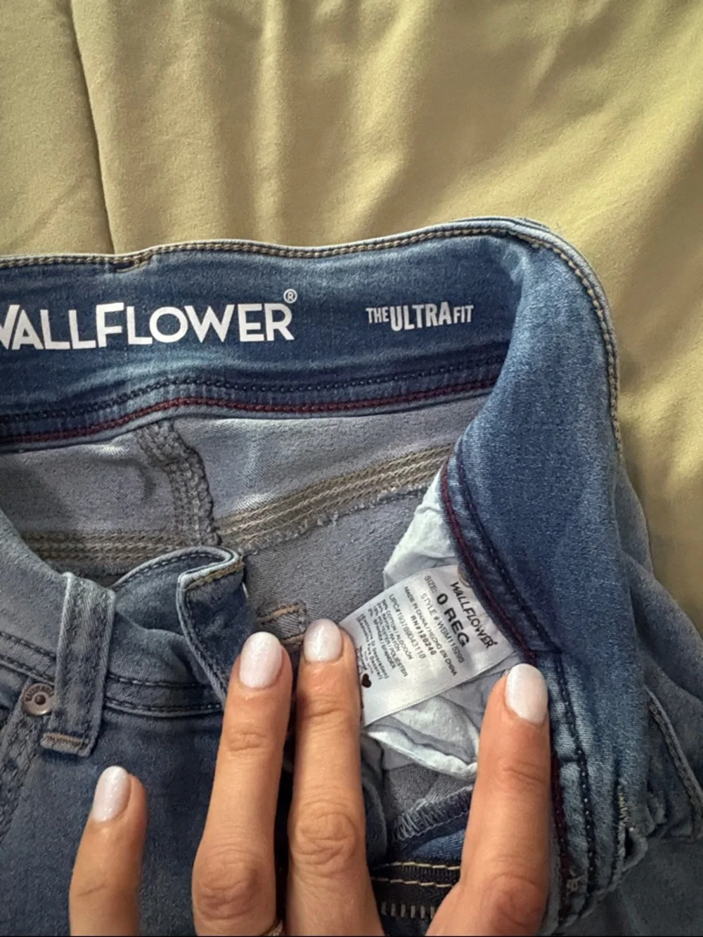 Wallflower Light Blue Skinny Jeans